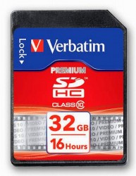 Verbatim SDHC 32GB, Verbatim class 10 32GB, Verbatim SDHC, Verbatim 32GB