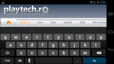 Samsung Galaxy Nexus Tastatura Landscape