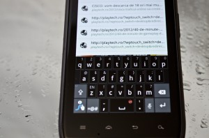 Motorola XT910 Tastatura