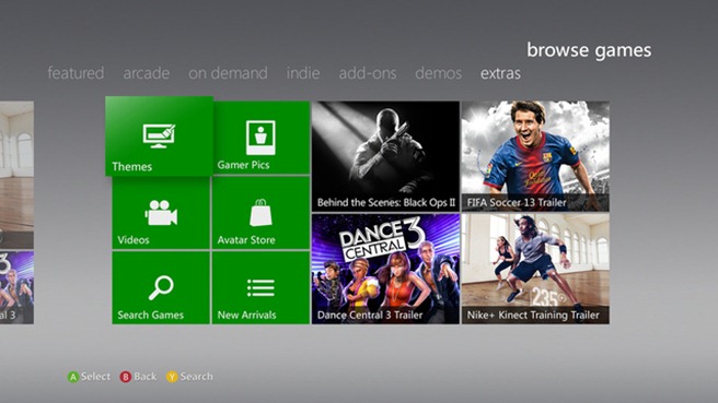 Microsoft XBOX 360 IE Browser