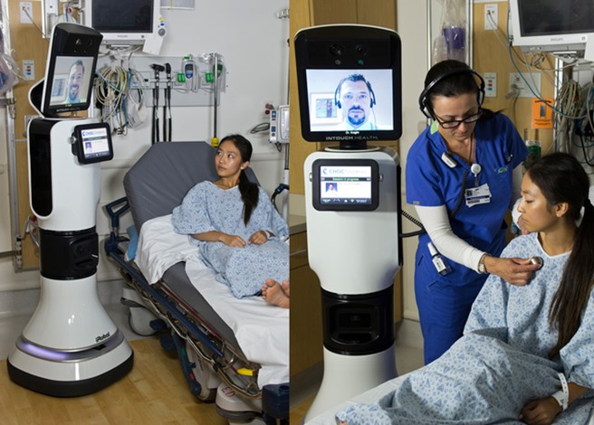 Robot autonom in spital