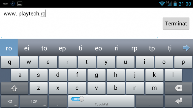 ZTE Grand X In Tastatura