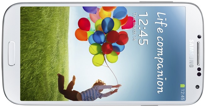 Samsung Galaxy S4 - Fata