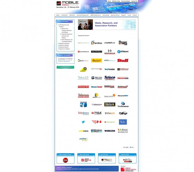 Mobile World Congress 2014