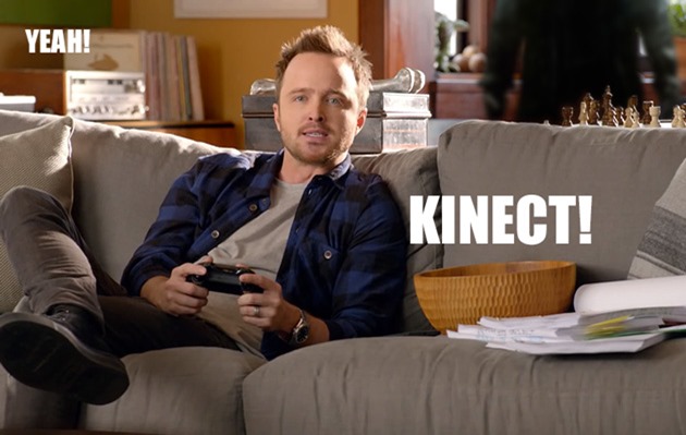 reclama Aaron Paul_microsoft xbox one Kinect