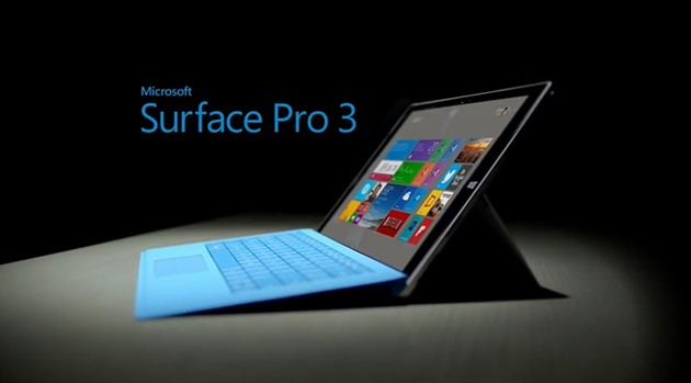 Microsoft Surface-Pro-3 calitate ecran