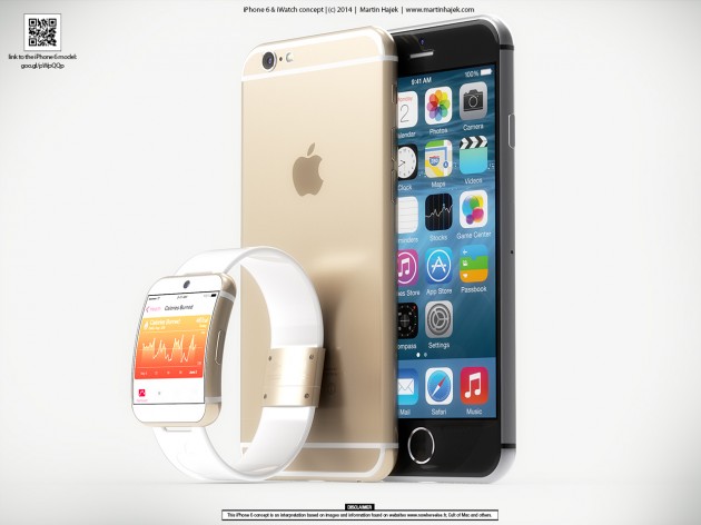 iphone 6 si iwatch