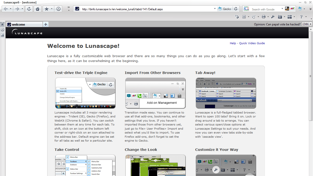 lunascape browsere mai puțin cunoscute 1