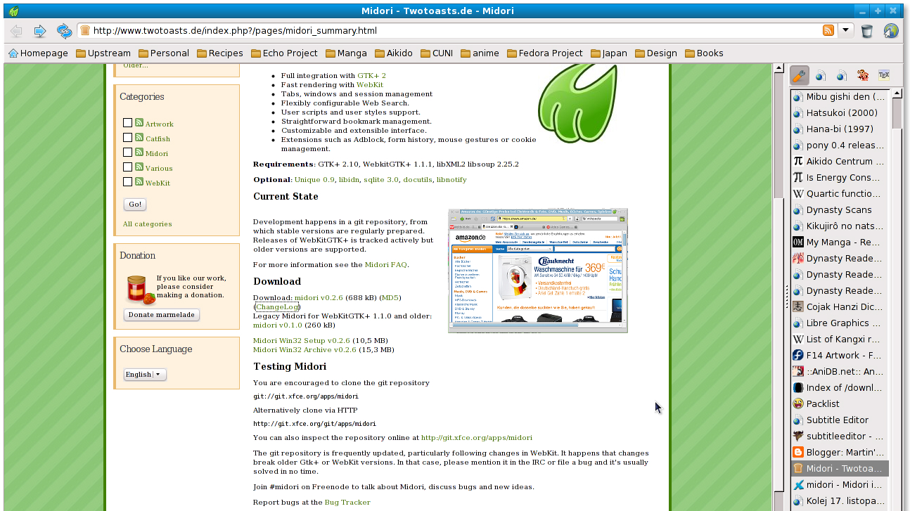 midori browsere mai puțin cunoscute 1