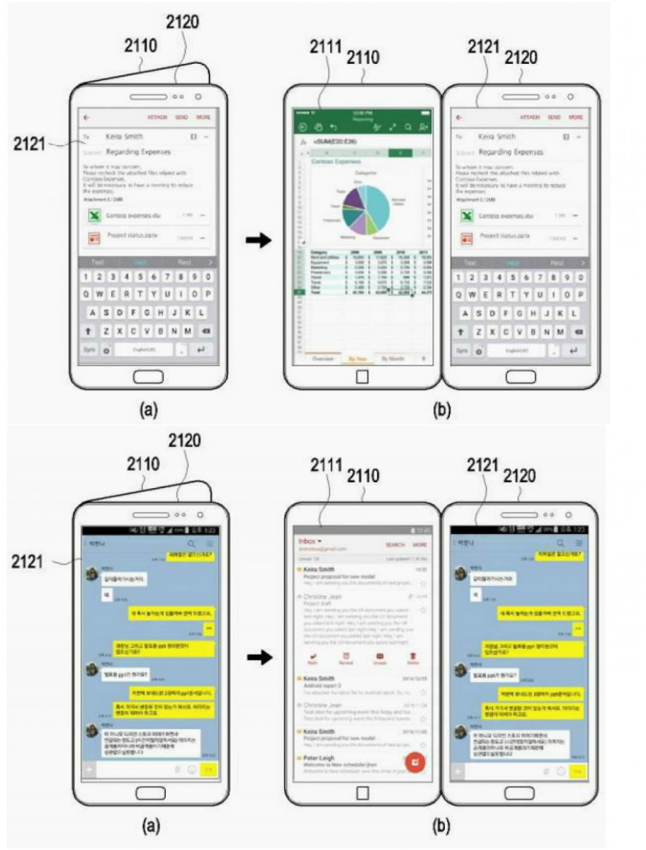 Cum voia Samsung să facă un telefon pliabil