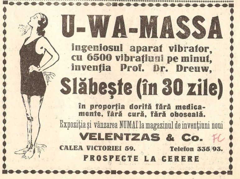 Aparat de slabit interbelic