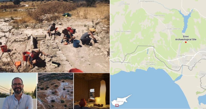 Arheologii au găsit un monolit misterios într-un templu vechi de 4.000 de ani pe insula Cipru.