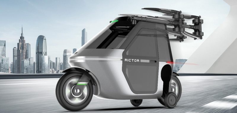 Motocicleta zburatoare Skyrider X1 - 1