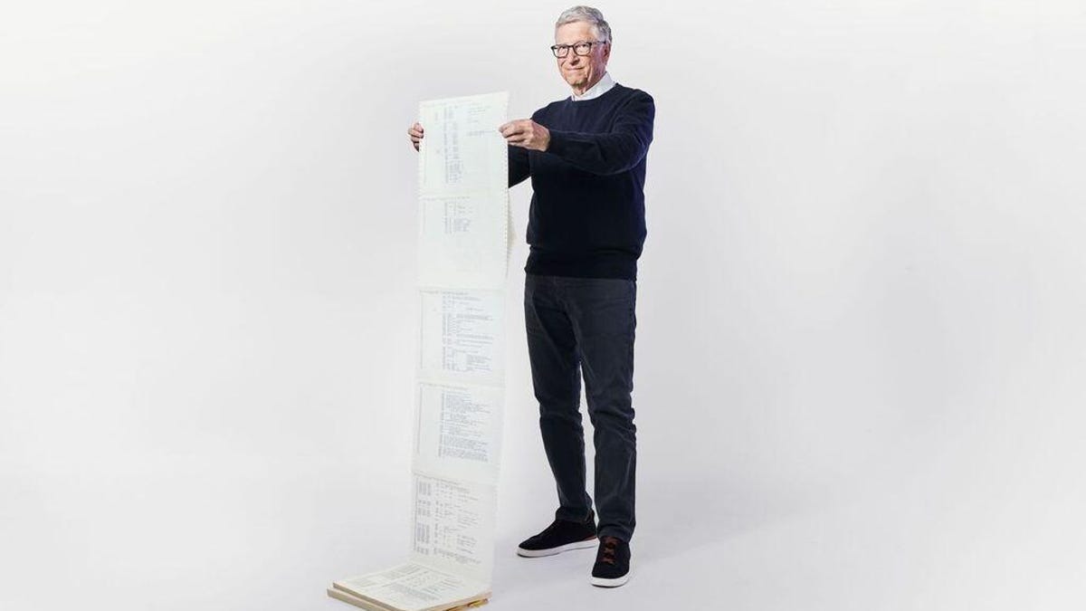 Bill Gates publică sursa originală a primelor linii de cod Microsoft, de dragul nostalgiei