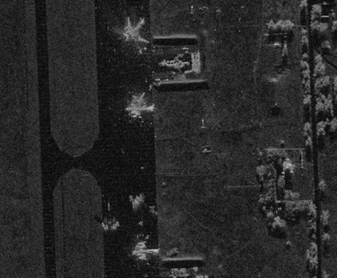 Imagine din satelit cu baza aeriană Belaya după atacul cu drone al Ucrainei asupra aerodromurilor militare ruse, în regiunea Irkuțk, Rusia