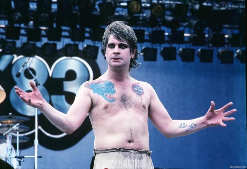 Ozzy Osbourne în tinerețe