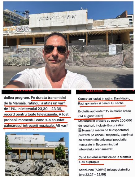 Postarea lui Dan Negru despre ediţia de anul acesta a celebrului Festival Mamaia