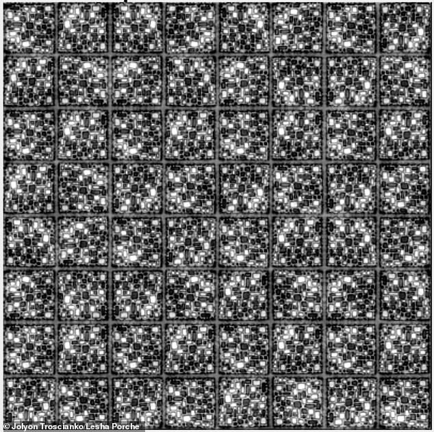 Iluzier optica linii drepte curbate periferie