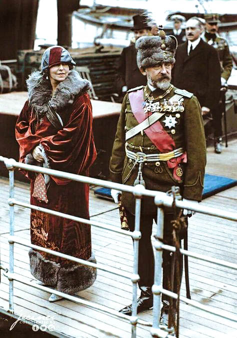 Regina Maria și Regele Ferdinand I ai României