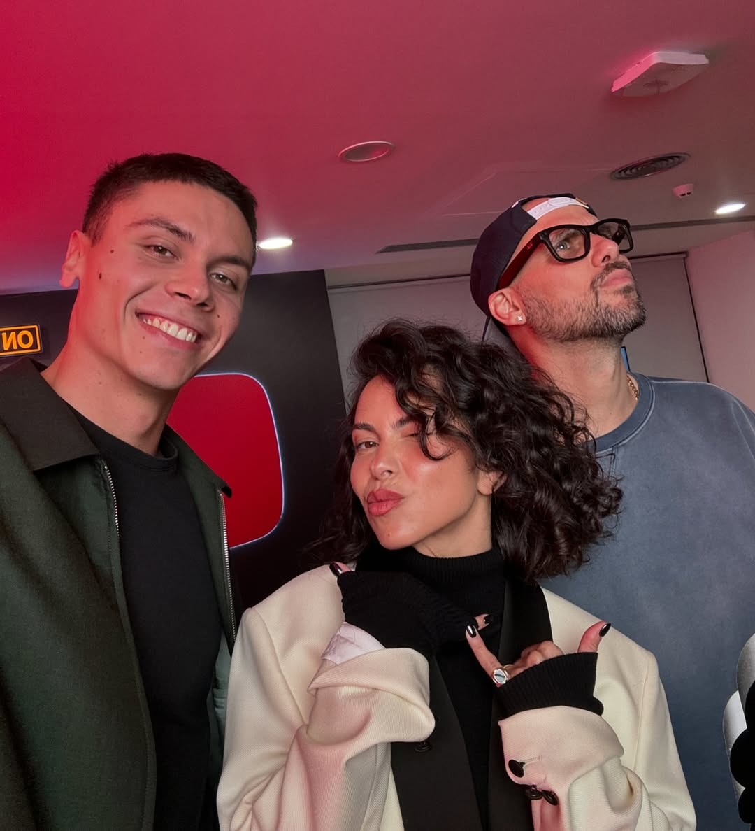 David Popovici, alături de INNA și Deliric Sursă foto: Instagram