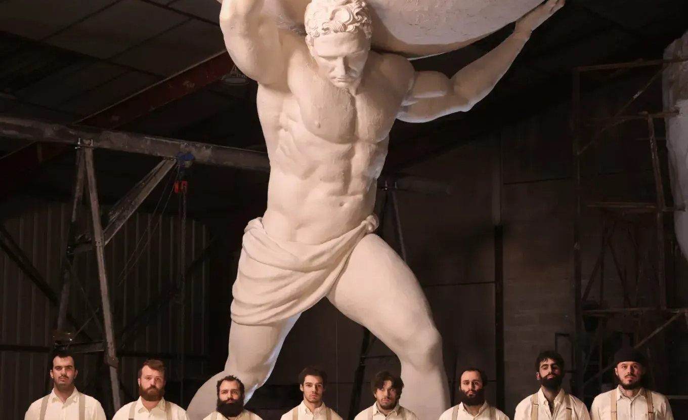 Statuie Cadou de la Paris pentru America, la 250 de ani de independență ...