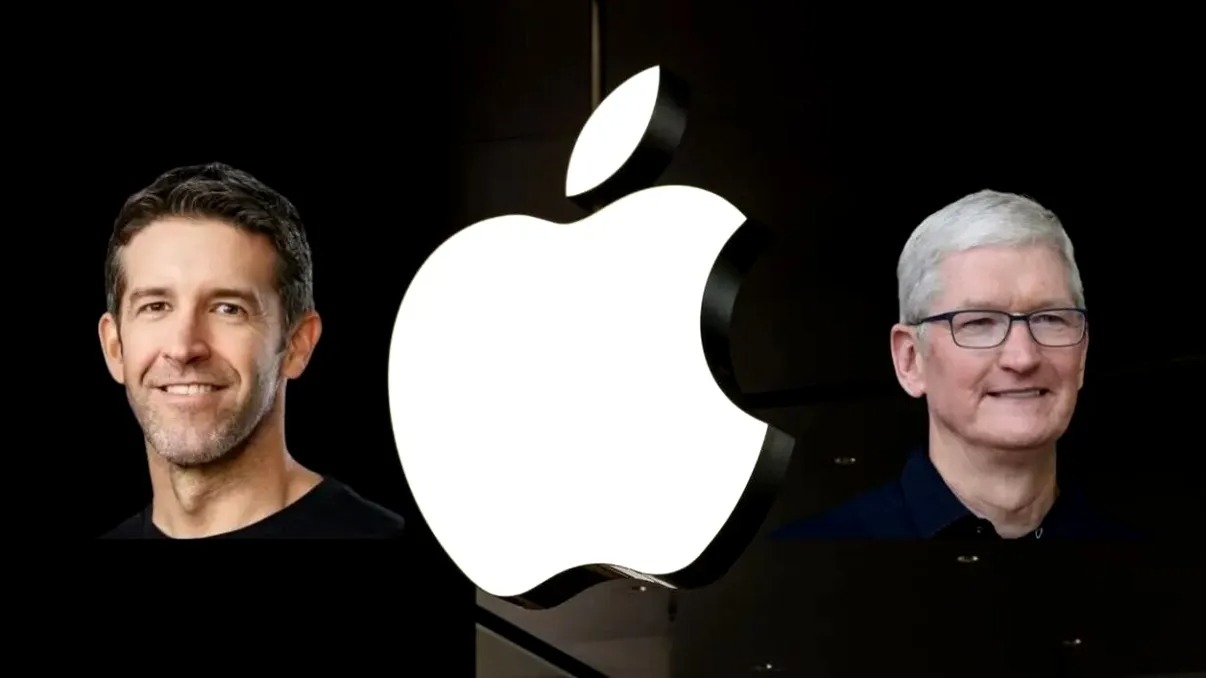 Tim Cook si Joh Ternus