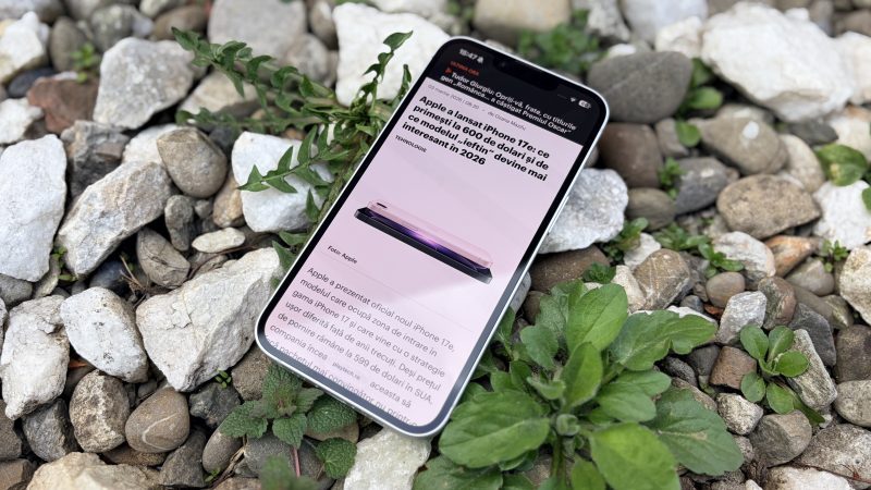 Am testat iPhone 17e – 5 motive pentru care este o investiție bună în 2026 nu doar pentru fanii Apple