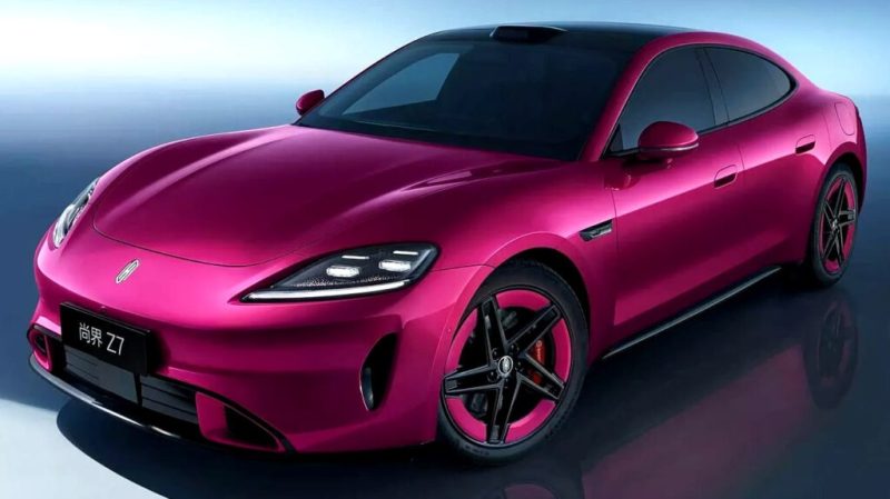 Clona chinezească de Porsche Taycan: noul SAIC Z7 promite tehnologie avansată și un preț mult mai mic