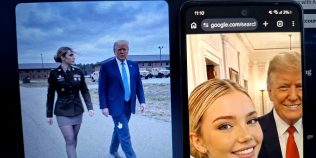 Influencerița care produce conținut pentru adulți, nu există în realitate, dar „pozează” alături de Donald Trump: cum a ajuns lumea să creadă că e adevărată