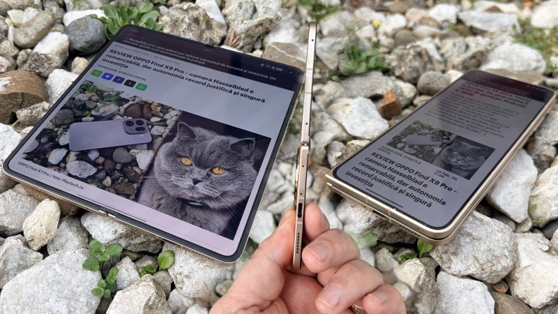 REVIEW OPPO Find N6 – pentru că telefonul pliabil nu trebuie să vină cu compromisuri. Subțire, inteligent și cu o baterie care te scapă de toate problemele