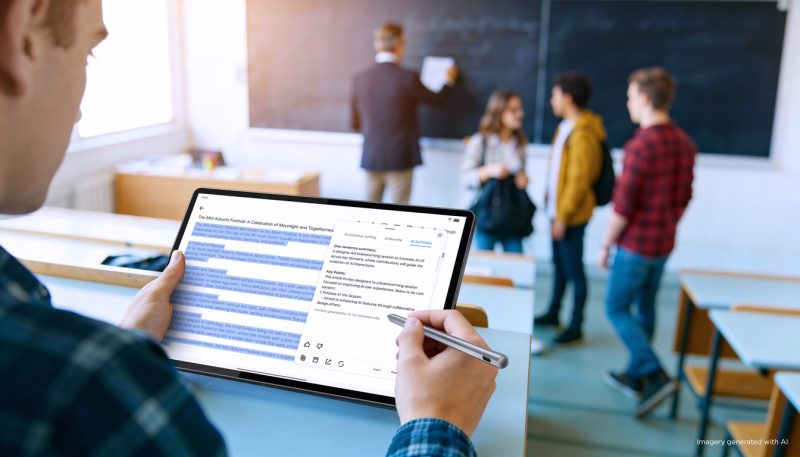 Gen Z schimbă regulile învățării: tableta devine instrumentul esențial pentru studenți în 2026, conform unui studiu Lenovo