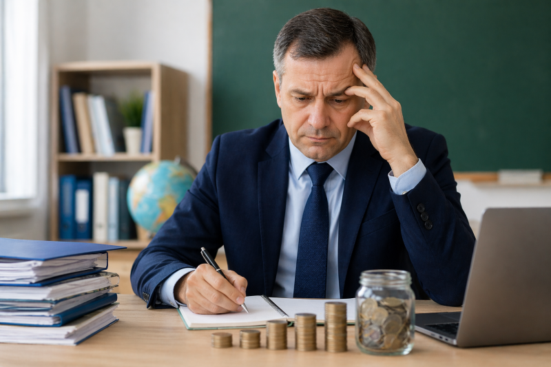 Ce salariu are un director de școală în 2026 și de ce funcția devine tot mai puțin atractivă. Tabel comparativ cu veniturile profesorilor