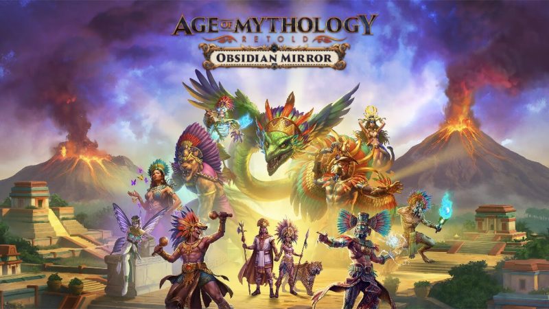 Age of Mythology: Retold primește expansiunea Obsidian Mirror: aztecii intră oficial în joc