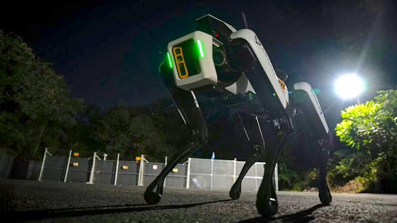 Paznicul viitorului nu cere salariu, dar costă cât un apartament: DroneDog intră la muncă