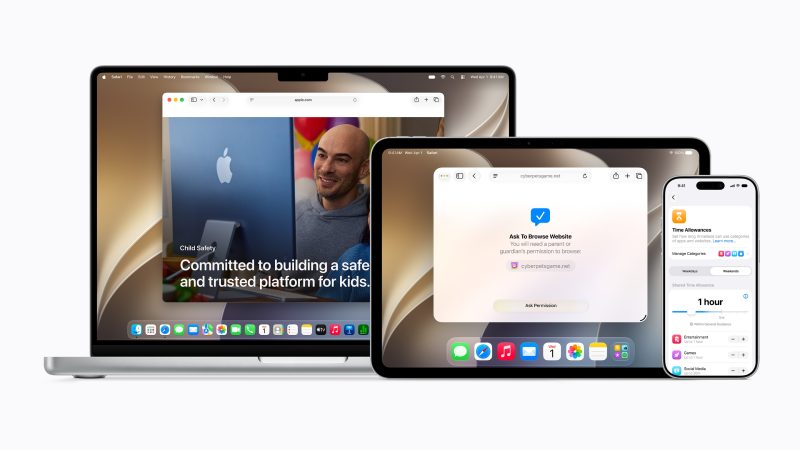Siguranța copiilor, primordială pe iPhone, iPad și Mac – noile instrumente anunțate de Apple la WWDC 2026