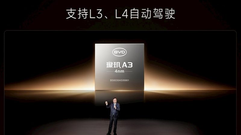 BYD își face propriul creier pentru mașini autonome: primul cip chinezesc de 4 nm intră deja în producție