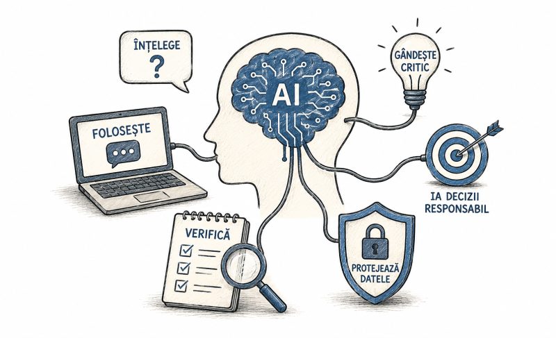 Competențe reale în 2026: ce înseamnă să fii „AI-literate” fără să fii programator