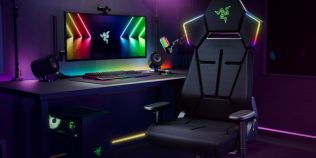 Primul scaun de gaming cu iluminare reactivă Razer Chroma transformă nivelul de imersiune în jocurile tale preferate