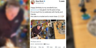Mama lui Elon Musk i-a făcut urare de ziua lui cu imagini generate de AI, iar internetul a avut o reacție neașteptată
