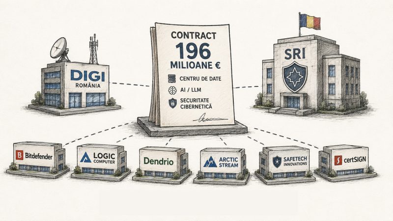 Companiile românești care puteau concura cu Digi pentru cele 196 de milioane de euro din SAFE. Cine putea primi contractul cu SRI