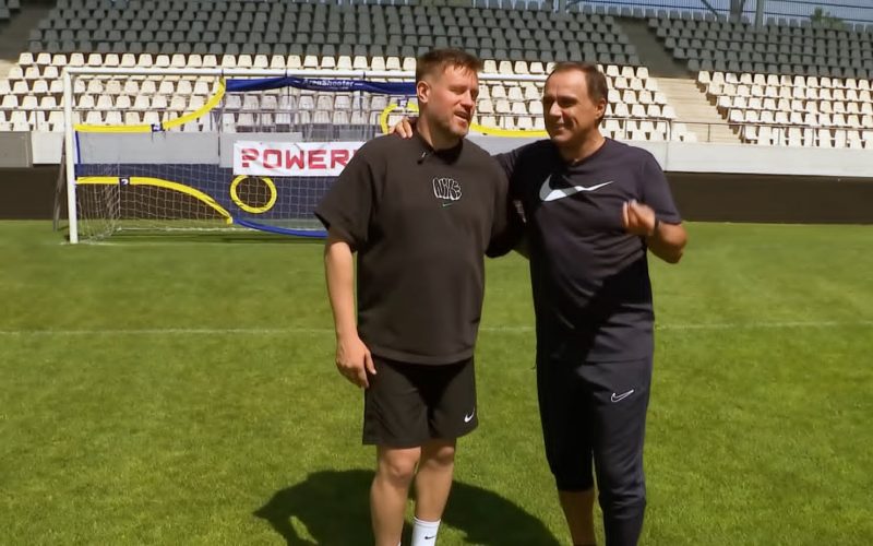Mihai Pintilii a acceptat provocarea lui Basarab Panduru la Pandi Challenge. Duel de precizie în trei probe spectaculoase