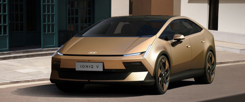 Hyundai IONIQ V arată ca un supercar, dar are doar 225 CP. Cum ar putea arăta versiunea N de 641 CP