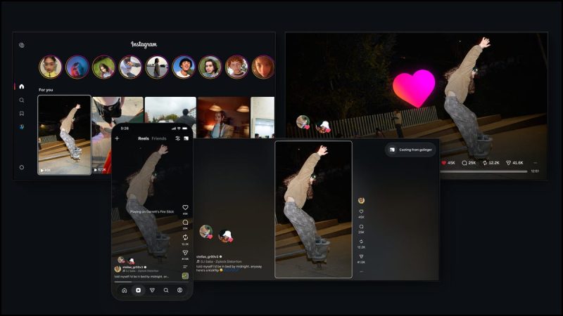 Instagram ajunge pe televizor: Reels și Stories se mută pe ecranul mare al Samsung
