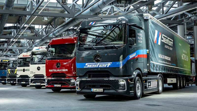 Camionul electric Mercedes care ia fața Tesla: 36 de tone, 600 km pe zi și economie de peste 4.000 de euro lunar