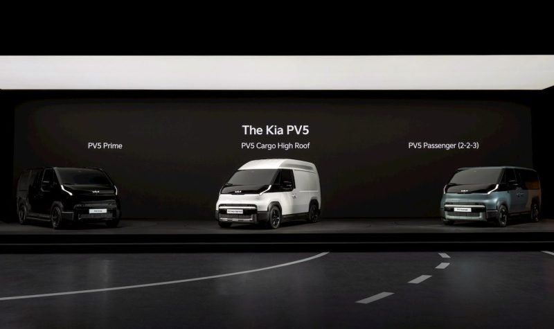 Kia transformă duba electrică PV5 într-o familie întreagă. Versiunea cu 7 locuri poate fi surpriza pentru taxiuri și familii