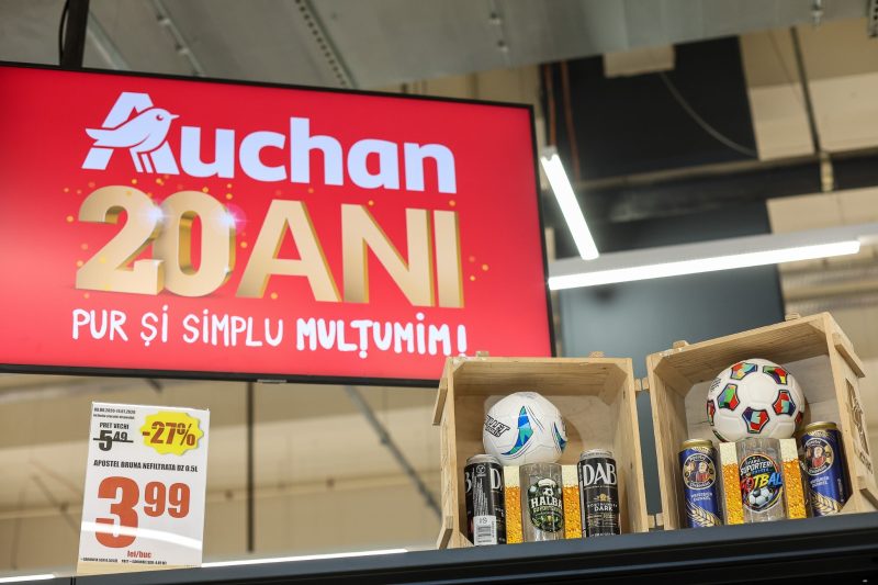 Ultimele două săptămâni ale Târgului de Bere Auchan: sute de beri din 25 de țări și reduceri de până la aproape 50%
