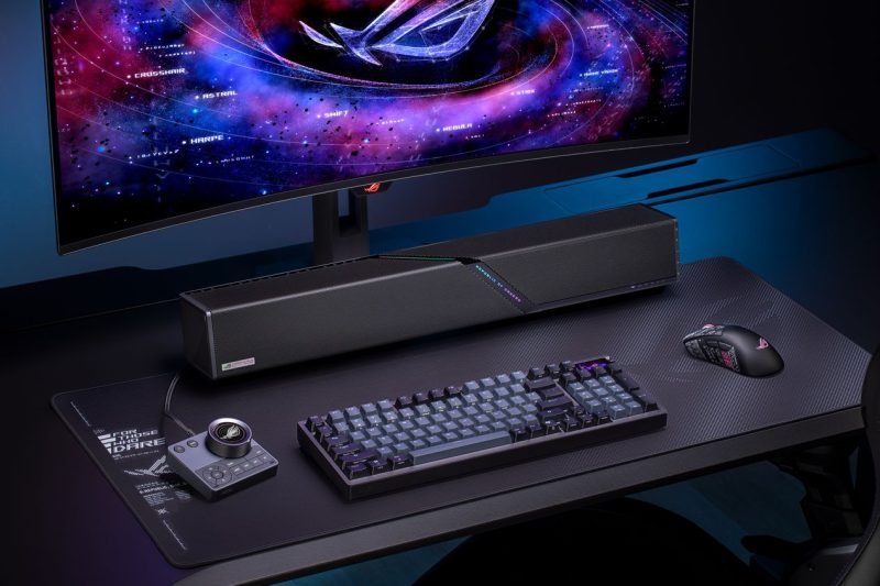 ASUS transformă biroul de gaming într-un mini-cinema. ROG Gjallar vine cu Dolby Atmos și subwoofer wireless
