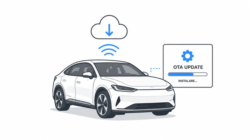 Actualizările OTA la autoturism: când îți repară mașina și când îți schimbă comportamentul pe șosea