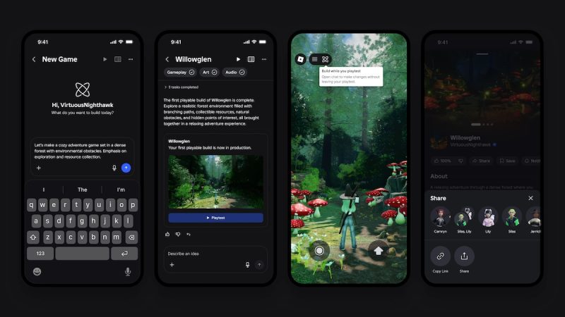 Roblox îți face jocul dintr-o singură propoziție. Noua funcție AI ajunge direct pe telefon