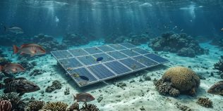 Panourile solare ajung sub apă. Cercetătorii au produs electricitate la 10 metri adâncime cu o tehnologie pe bază de perovskit